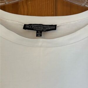 J. Peterman Soft White Cotton Shirt